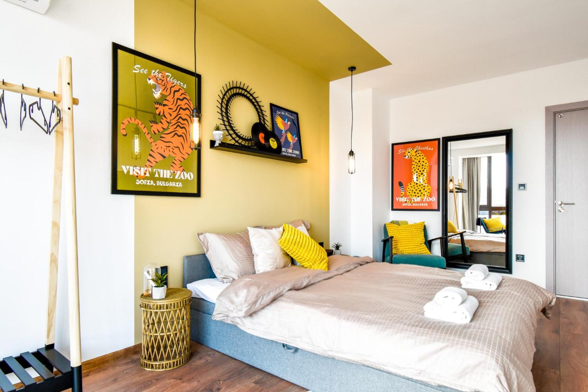 4 Bdr 2 Bth Netflix Panorama Views Appartement Sofia Buitenkant foto
